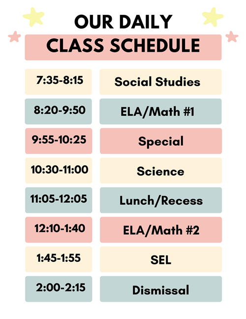 Class Schedule